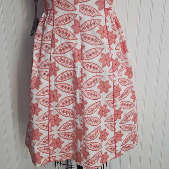 Adriana Papell Sleeveless Dress | Scoop Neck | Knee Length | Size10 - Picture 5 of 10